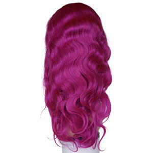 Purple Pop Front Lace Wig