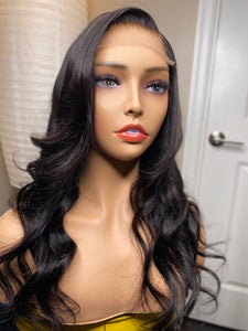 Body Wave Front Lace Wig Side Part