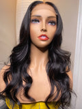 Body Wave Front Lace Wig Middle Part